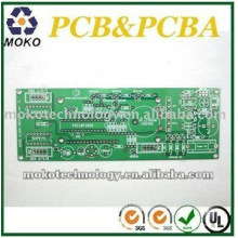 Tablero electrónico de Pcb del termóstato con tiempo corto